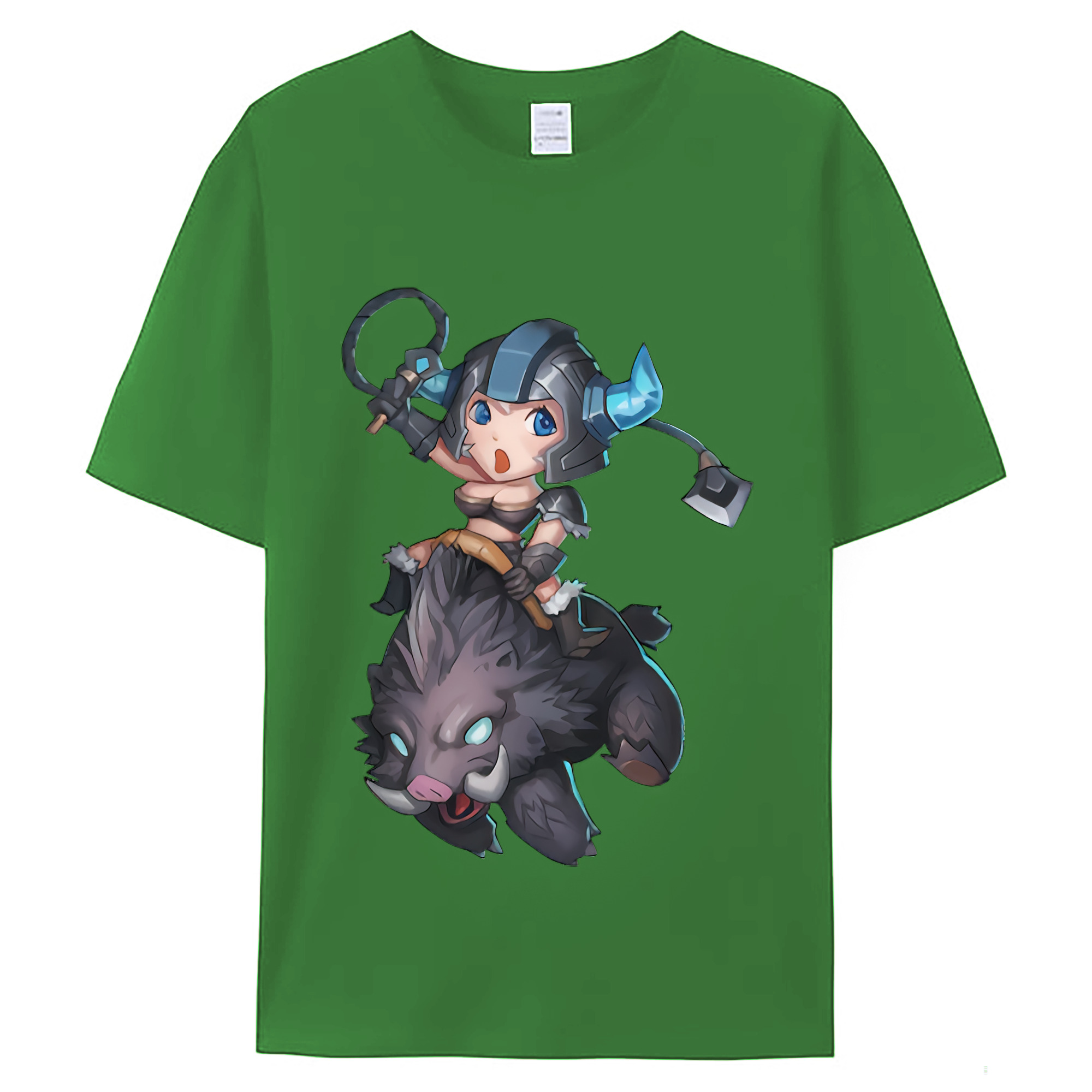（画像用） リーグ・オブ・レジェンド League of Legends LOL レディースカジュアルプリントTシャツ（綿100％）